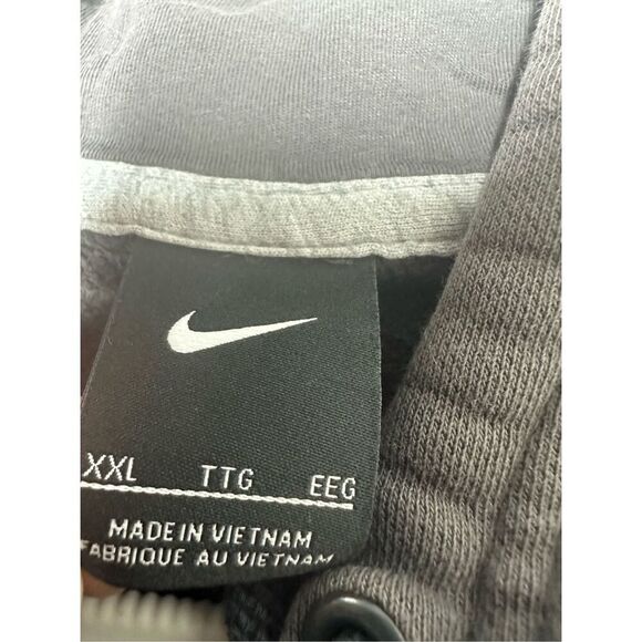 Mens Nike RARE Miami Vice Heat Hoodie Sweatshirt Black Pink City Size XXL Notes - Picture 7 of 9